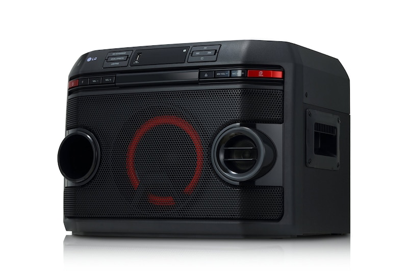 LG Lautsprecher mit 220 Watt | XBOOM | DVD Player | Karaoke Funktion, OL45
