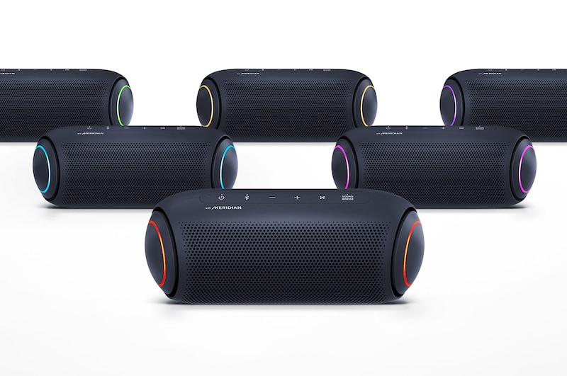 LG Bluetooth®-Lautsprecher mit 30 Watt | XBOOM Go | IPX5 | MERIDIAN Sound, PL7