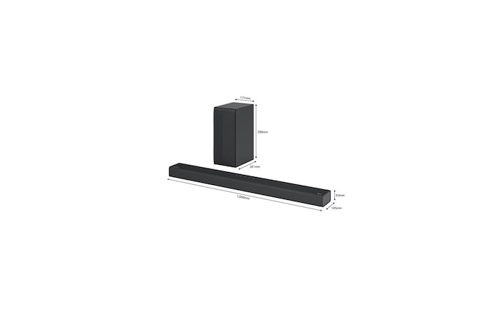 LG DTS Virtual X soundbar, S65Q