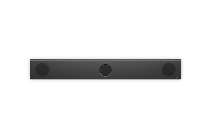 Angled view of LG Soundbar S80TR's back