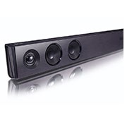 LG 2.1 Soundbar mit 300 Watt | kabelloser Subwoofer | LG SQC2, SQC2
