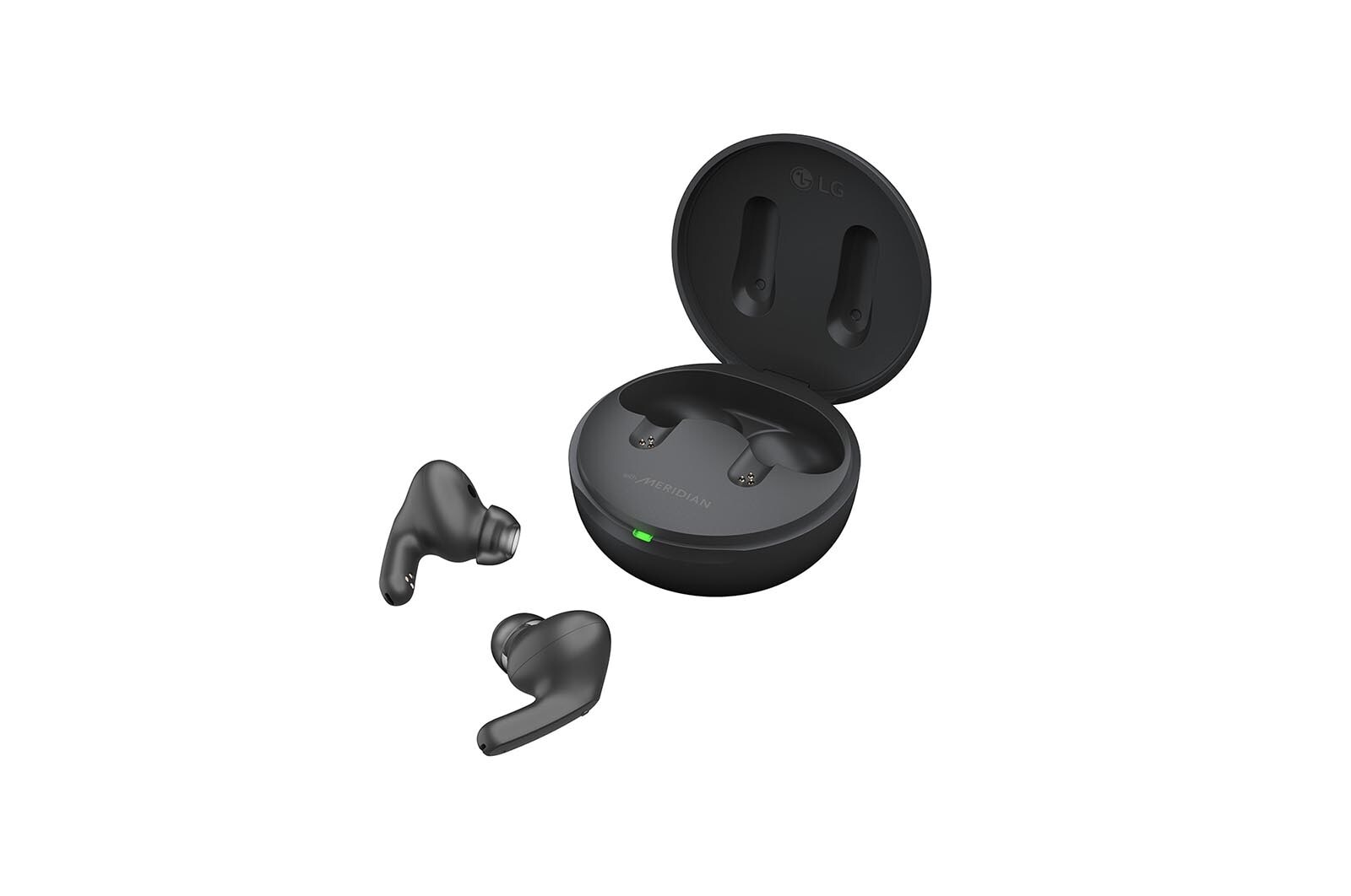 LG TONE Free DFP5 | schwarz | Wireless Earbuds mit MERIDIAN-Sound und ANC | LG TONE-DFP5, TONE-DFP5