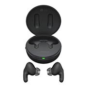 LG TONE Free DFP5 | schwarz | Wireless Earbuds mit MERIDIAN-Sound und ANC | LG TONE-DFP5, TONE-DFP5