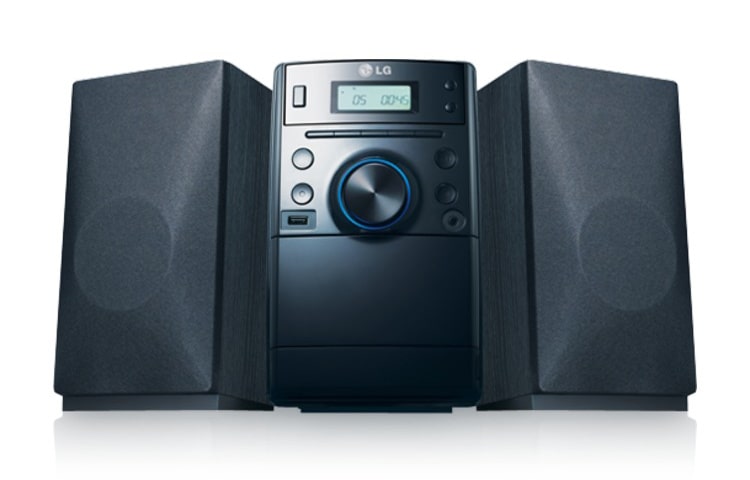 Vorderansicht von Micro-Hifi-Anlage mit großer Leistung XC14
