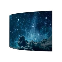Curved OLED Signage