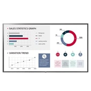 Vorderansicht von UHD Digital Signage 43UL3G-E