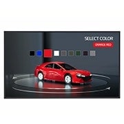 Vorderansicht von Open-Frame-Touchscreen 55TNF5J-B