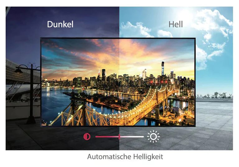 Intelligente Helligkeitssteuerung