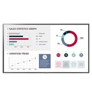 Vorderansicht von UHD Digital Signage 75UL3G-M