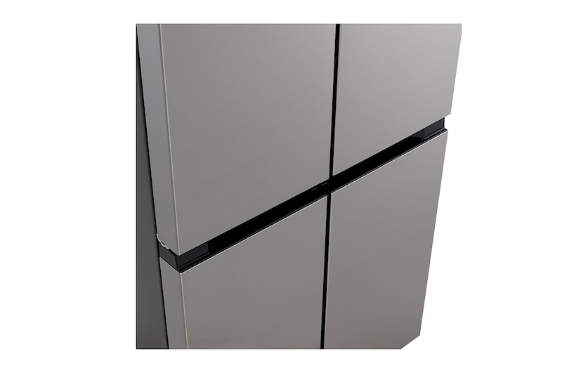 LG Multi-Door Kühlschrank (E, 474L, 177,5 cm hoch) mit Multi-Airflow Umluftkühlung ǀ GMM41MSBEM, GMM41MSBEM