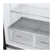 LG Multi-Door Kühlschrank (E, 474L, 177,5 cm hoch) mit Multi-Airflow Umluftkühlung ǀ GMM41MSBEM, GMM41MSBEM