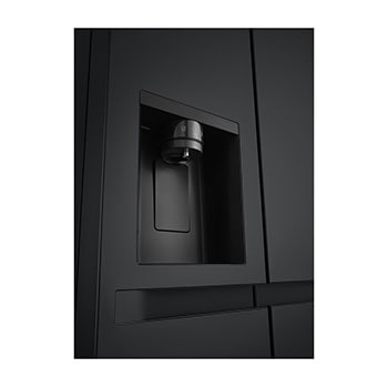 Side-by-Side Kühlschrank (E, 641L, 179cm hoch) mit Eis-, Crushed Ice- und Wasserspender & internem Wassertank | GSLC41EPPE