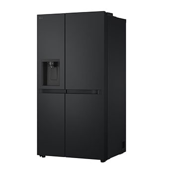 Side-by-Side Kühlschrank (E, 641L, 179cm hoch) mit Eis-, Crushed Ice- und Wasserspender & internem Wassertank | GSLC41EPPE