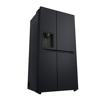 Side-by-Side Kühlschrank (E, 641L, 179cm hoch) mit Eis-, Crushed Ice- und Wasserspender & internem Wassertank | GSLC41EPPE