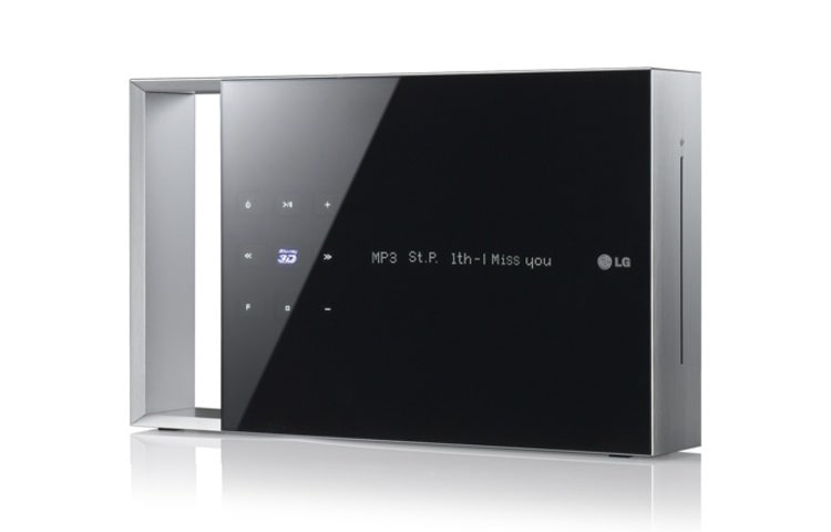 LG 2.1 3D Heimkinosystem in stylischem Cubic Design mit 3D-Blu-ray-Player, integriertem WLAN und LG Smart TV, BH5320F