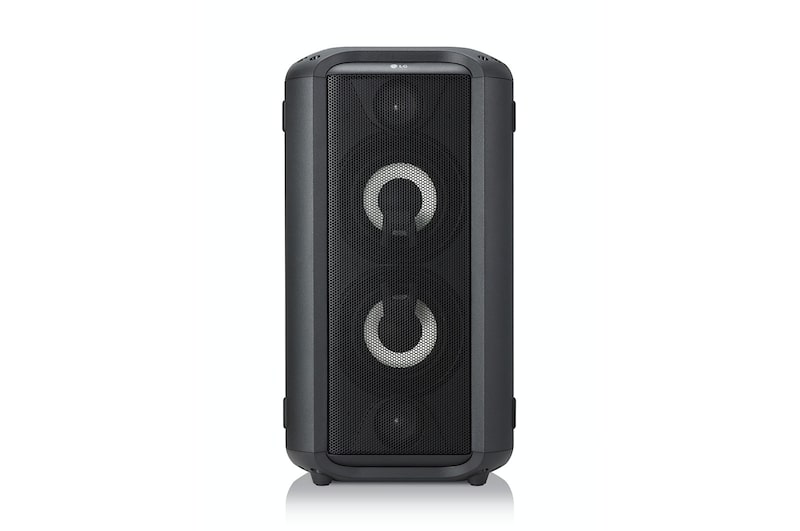 LG Tragbarer Bluetooth-Lautsprecher mit 150 Watt | XBOOM | DJ-App | Karaoke Funktion, RL4