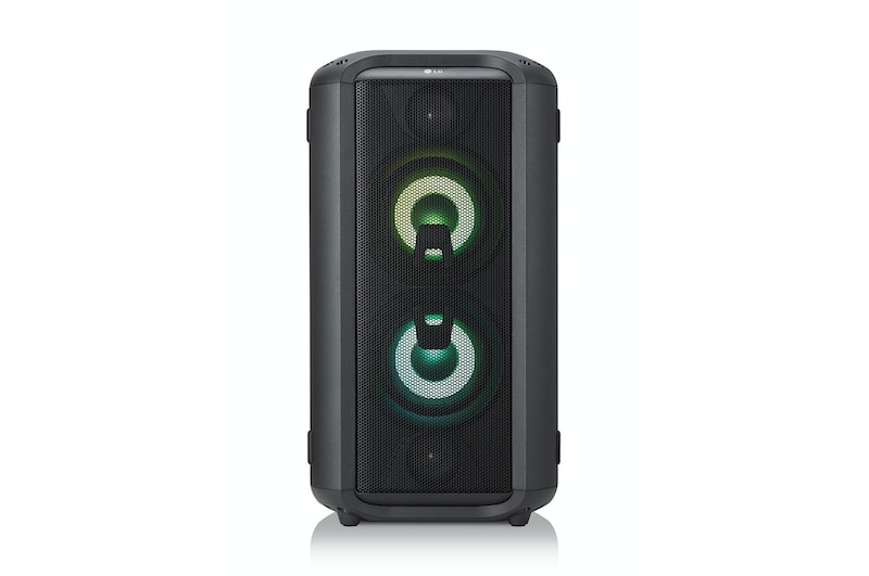 LG Tragbarer Bluetooth-Lautsprecher mit 150 Watt | XBOOM | DJ-App | Karaoke Funktion, RL4
