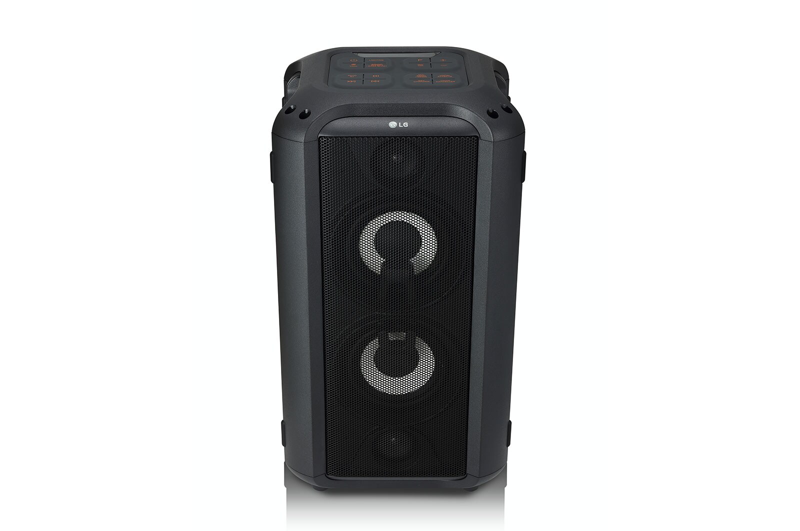 LG Tragbarer Bluetooth-Lautsprecher mit 150 Watt | XBOOM | DJ-App | Karaoke Funktion, RL4