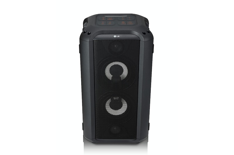 LG Tragbarer Bluetooth-Lautsprecher mit 150 Watt | XBOOM | DJ-App | Karaoke Funktion, RL4