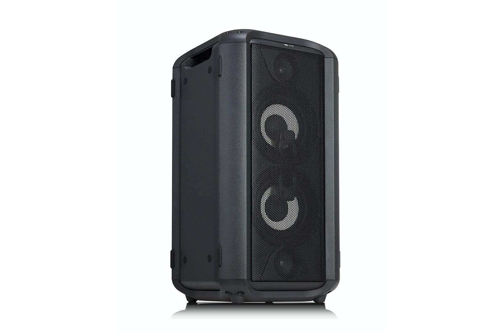 LG Tragbarer Bluetooth-Lautsprecher mit 150 Watt | XBOOM | DJ-App | Karaoke Funktion, RL4