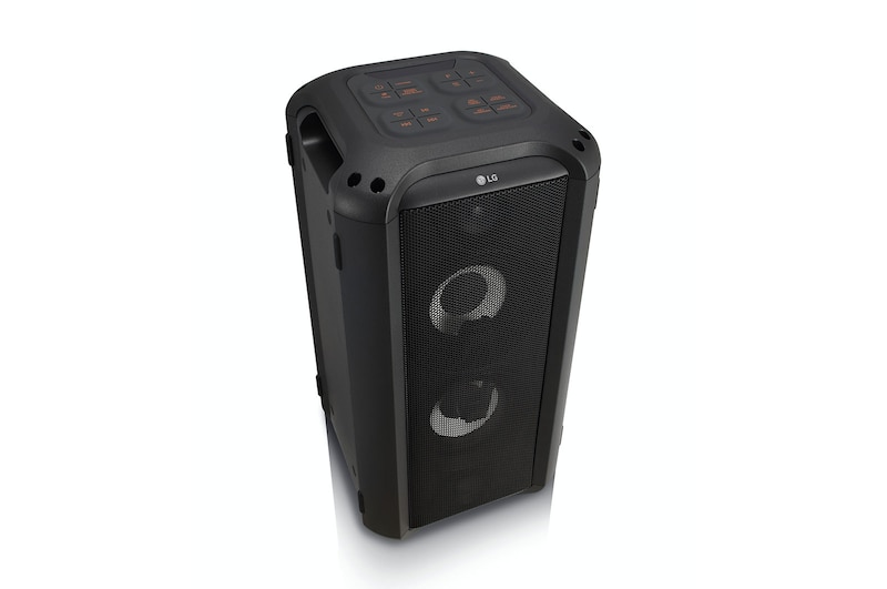 LG Tragbarer Bluetooth-Lautsprecher mit 150 Watt | XBOOM | DJ-App | Karaoke Funktion, RL4
