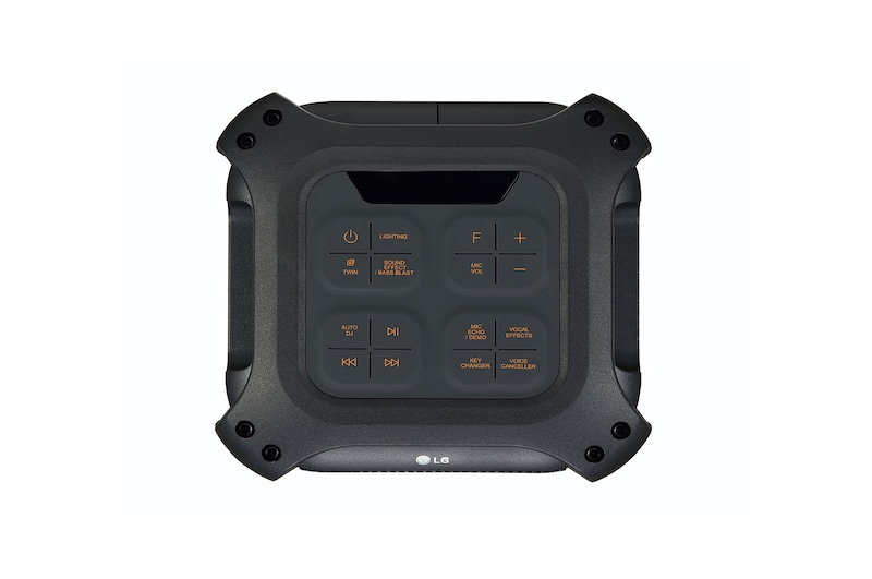 LG Tragbarer Bluetooth-Lautsprecher mit 150 Watt | XBOOM | DJ-App | Karaoke Funktion, RL4