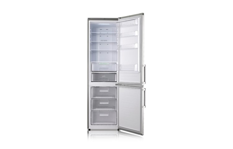 LG 2m Kühl-Gefrierkombination mit Edelstahl-Front, 360l Nutzinhalt, GB5240AECZ