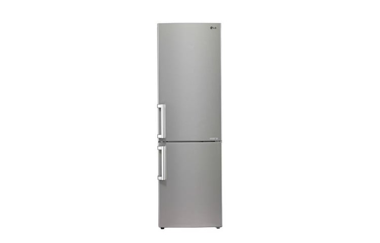 LG 1,9m Kühl-Gefrierkombination mit Edelstahl-Front, 318l Nutzinhalt, GBB539NSCFE