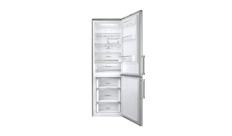LG Premium Kühl-Gefrierkombination mit Total No Frost und Smart Diagnosis™, GBB59PZFZB