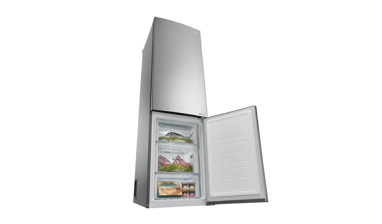 LG Premium Kühl-Gefrierkombination , GBB60PZEFS