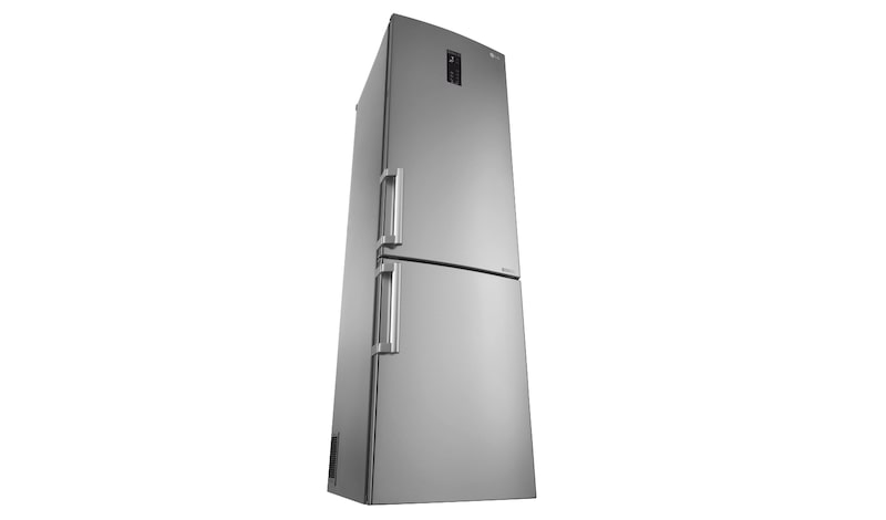 LG Premium Kühl-Gefrierkombination mit digitalem Touch-Display und Total No Frost, GBB60SAYXE