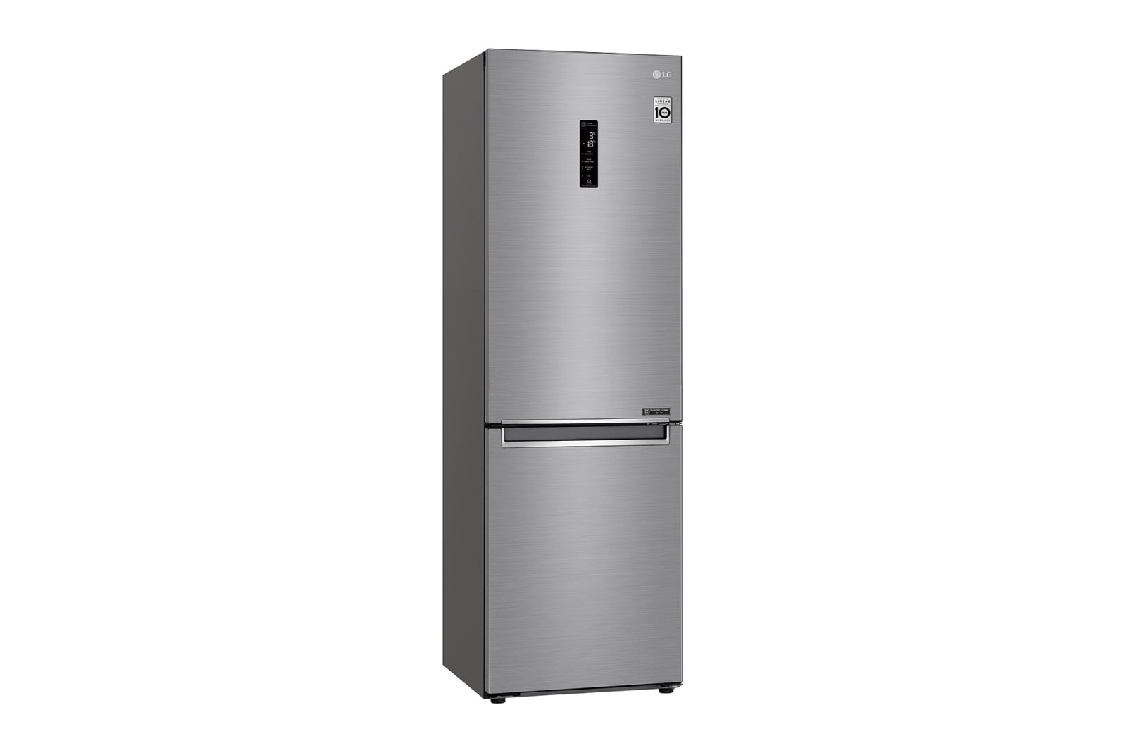 LG Kühl-Gefrierkombination | D | 341 Liter Nutzinhalt | LINEARCooling™ | DoorCooling+™ | Total No Frost | SmartThinQ™, GBB61PZFFN