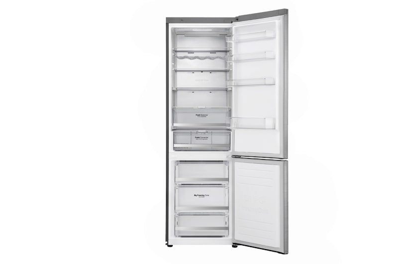 LG Kühl-Gefrierkombination | 384 Liter Nutzinhalt | Total No Frost | DoorCooling+™ | Wi-Fi-Funktion | Express Freeze | LG GBB92STACP, GBB92STACP