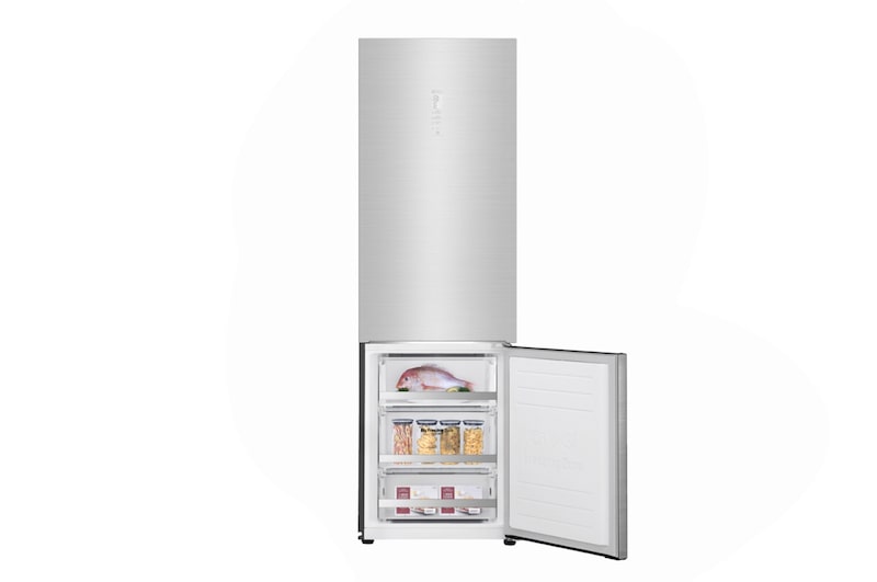 LG Kühl-Gefrierkombination | 384 Liter Nutzinhalt | Total No Frost | DoorCooling+™ | Wi-Fi-Funktion | Express Freeze | LG GBB92STACP, GBB92STACP