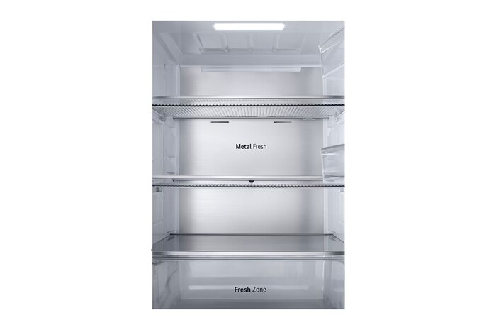 LG InstaView mit MoodUP®️ Kühl-Gefrierkombination | Eingebauter Lautsprecher | 4,3” Touch LCD Display | GBG719MDNN, GBG719MDNN