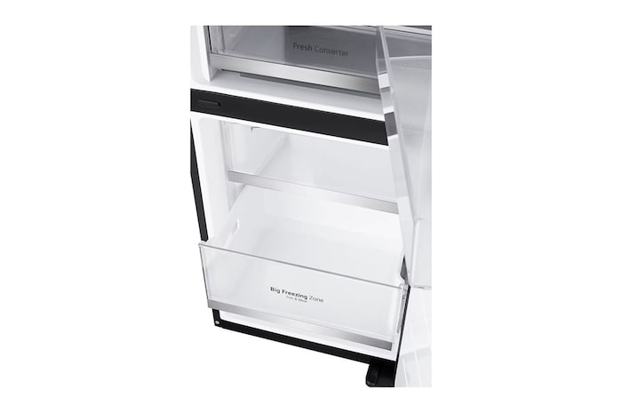 LG InstaView mit MoodUP®️ Kühl-Gefrierkombination | Eingebauter Lautsprecher | 4,3” Touch LCD Display | GBG719MDNN, GBG719MDNN