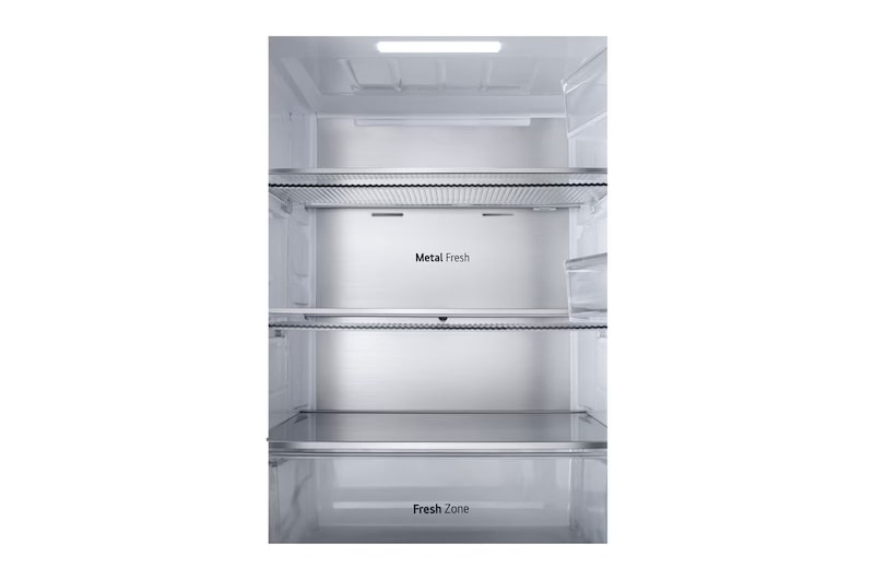 LG InstaView mit MoodUP®️ Kühl-Gefrierkombination | Eingebauter Lautsprecher | 4,3” Touch LCD Display | GBG719MDNN, GBG719MDNN