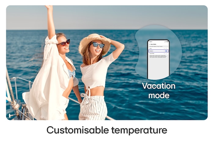 LG InstaView mit MoodUP®️ Kühl-Gefrierkombination | Eingebauter Lautsprecher | 4,3” Touch LCD Display | GBG719MDNN, GBG719MDNN