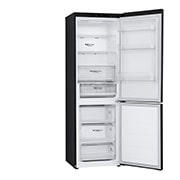 LG Door Cooling+: bis zu 32% schnellere und gleichmäßige Kühlung | 344 l Fassungsvermögen | Total No Frost | Smart Inverter Compressor | Größeres Kühl- und Gefrierfach | 35 dB - der leiseste Kühlschrank, GBV3100CEP