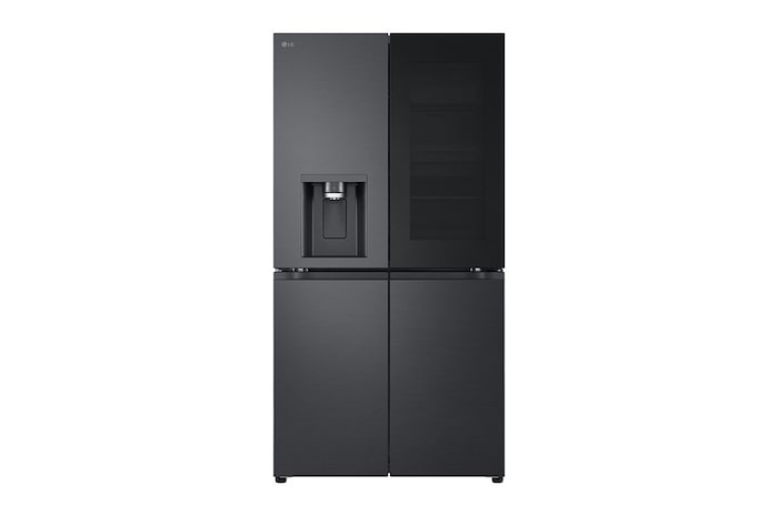 LG Multi Door mit InstaView® | Cubed Ice-, Crushed Ice-, Craft Ice und Wasserspender | 638 Liter Kapazität | Energieeffizienzklasse E | Festwasseranschluss | GMG960EVEE, GMG960EVEE