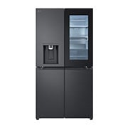 LG Multi Door mit InstaView® | Cubed Ice-, Crushed Ice-, Craft Ice und Wasserspender | 638 Liter Kapazität | ​Energieeffizienzklasse ​E​ | Festwasseranschluss | GMG960EVEE, GMG960EVEE