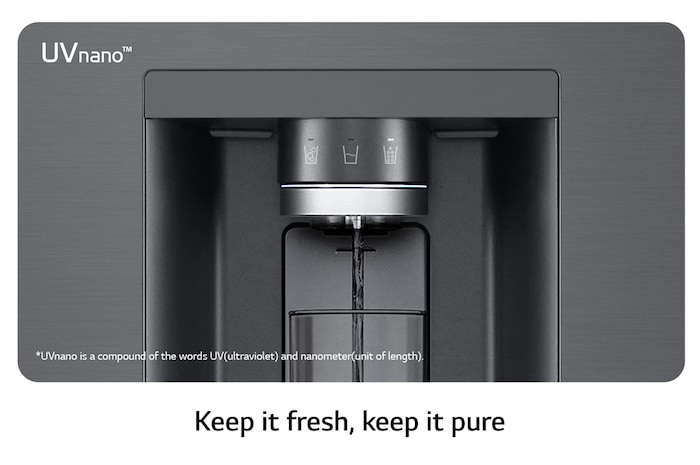 LG Multi Door mit InstaView® | Eis-, Crushed Ice- und Wasserspender | 638 Liter Kapazität | Energieeffizienzklasse E | Festwasseranschluss | GMG960EVJE, GMG960EVJE