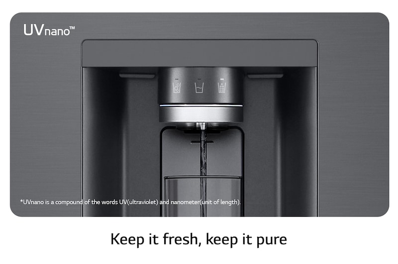 LG Multi Door mit InstaView® | Eis-, Crushed Ice- und Wasserspender | 638 Liter Kapazität | ​Energieeffizienzklasse ​E​ | Festwasseranschluss | GMG960EVJE, GMG960EVJE