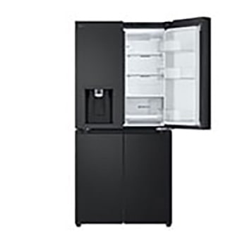 Top left door open without food