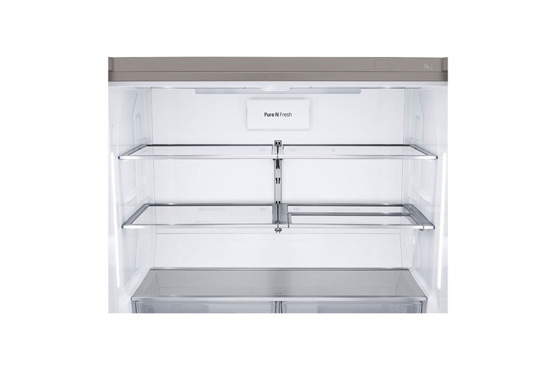 LG Side-by-Side mit Eis-, Crushed Ice- und Wasserspender | 641 L Kapazität | Door Cooling+™ |  Festwasseranschluss | LG GML945PZ8F, GML945PZ8F