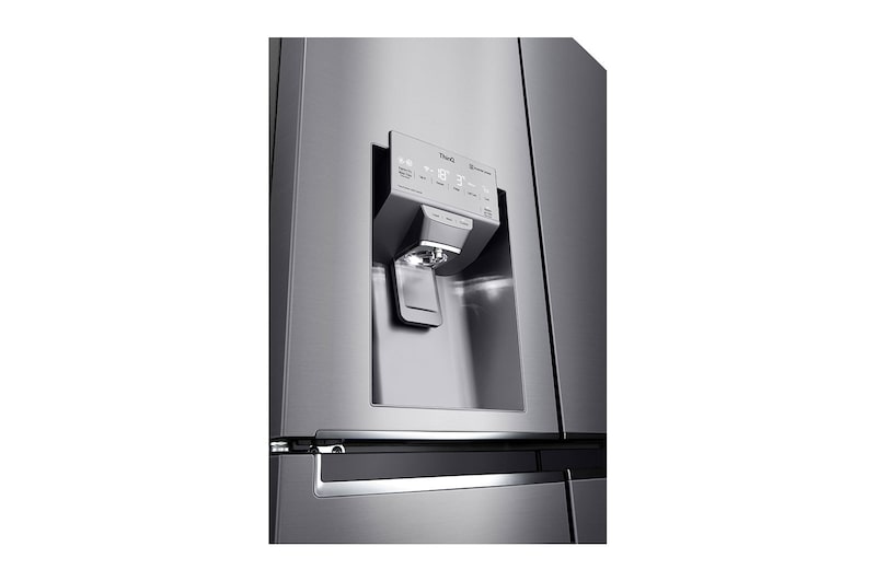 LG Side-by-Side mit Eis-, Crushed Ice- und Wasserspender | 641 L Kapazität | Door Cooling+™ |  Festwasseranschluss | LG GML945PZ8F, GML945PZ8F