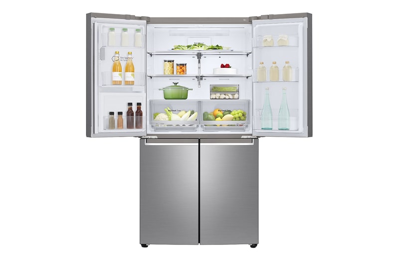 LG Side-by-Side mit Eis-, Crushed Ice- und Wasserspender | 641 L Kapazität | Door Cooling+™ |  Festwasseranschluss | LG GML945PZ8F, GML945PZ8F