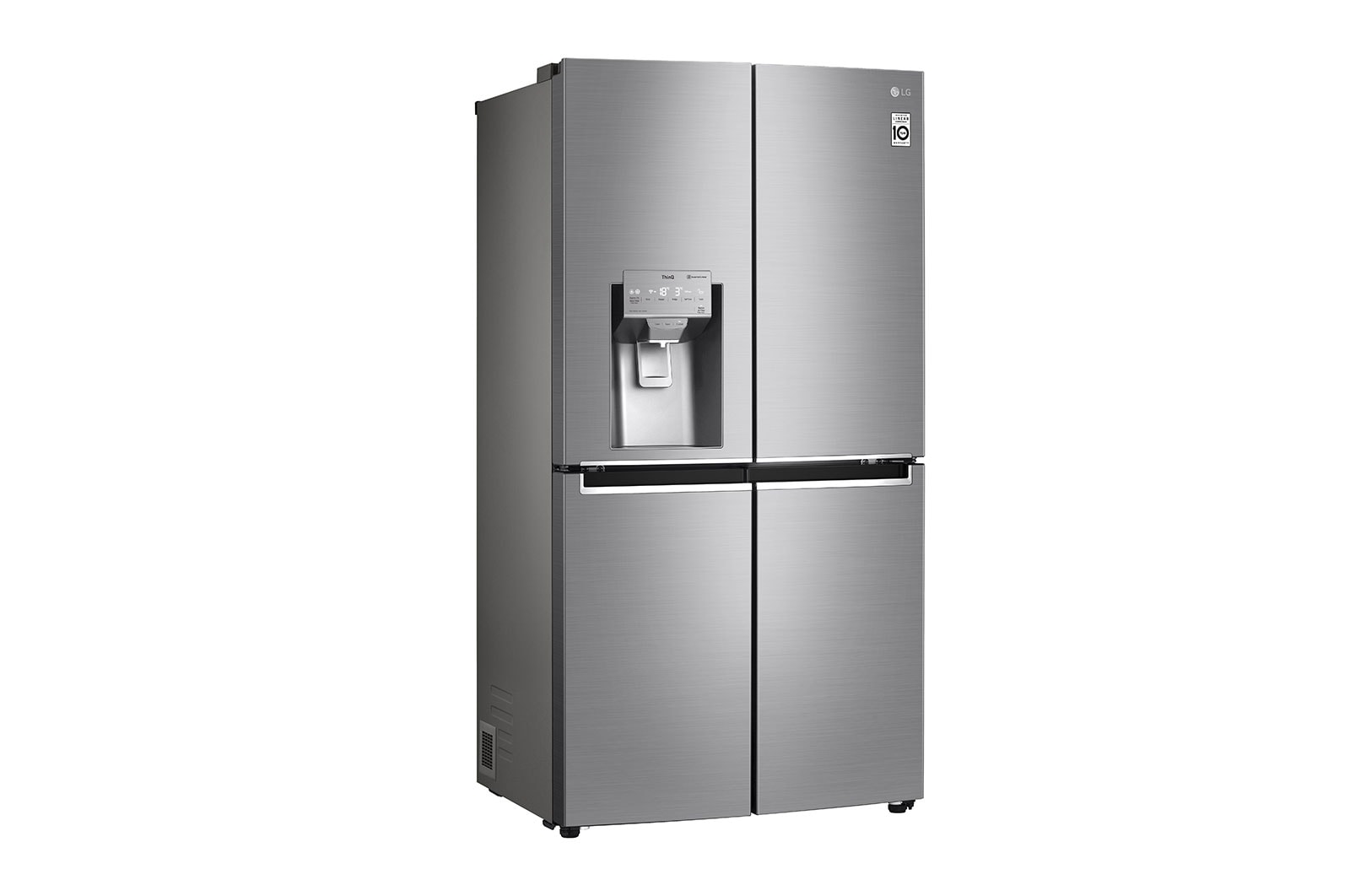 LG Side-by-Side mit Eis-, Crushed Ice- und Wasserspender | 641 L Kapazität | Door Cooling+™ |  Festwasseranschluss | LG GML945PZ8F, GML945PZ8F