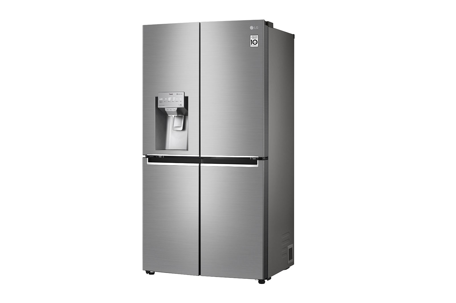 LG Side-by-Side mit Eis-, Crushed Ice- und Wasserspender | 641 L Kapazität | Door Cooling+™ |  Festwasseranschluss | LG GML945PZ8F, GML945PZ8F