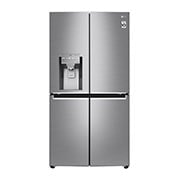 Vorderansicht von Side-by-Side mit Eis-, Crushed Ice- und Wasserspender | 641 L Kapazität | Door Cooling&#43;™ |  Festwasseranschluss | LG GML945PZ8F GML945PZ8F